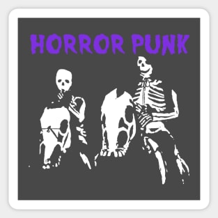 classic horror punk Sticker